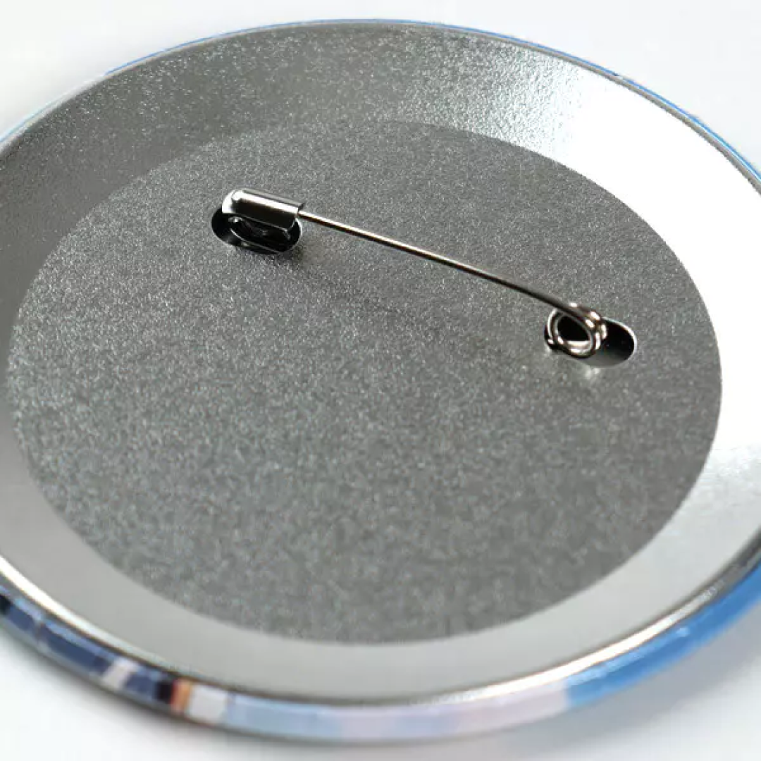 缶バッジ 安全ピン(丸型)44mm/10点から 缶バッジ 安全ピン(丸型)44mm/10点から
