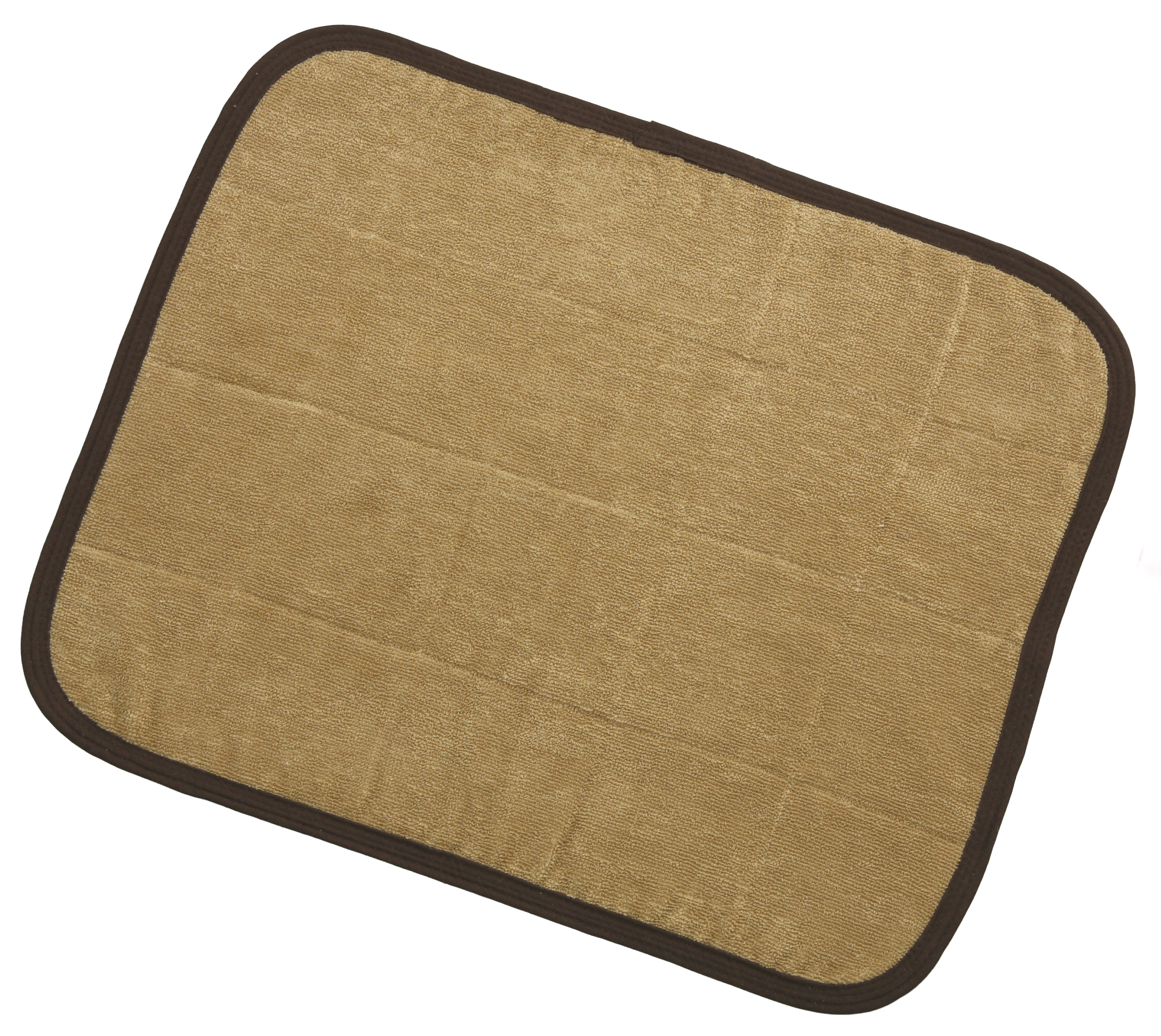 スレン染め パーソナルサウナマット（ブラウン）