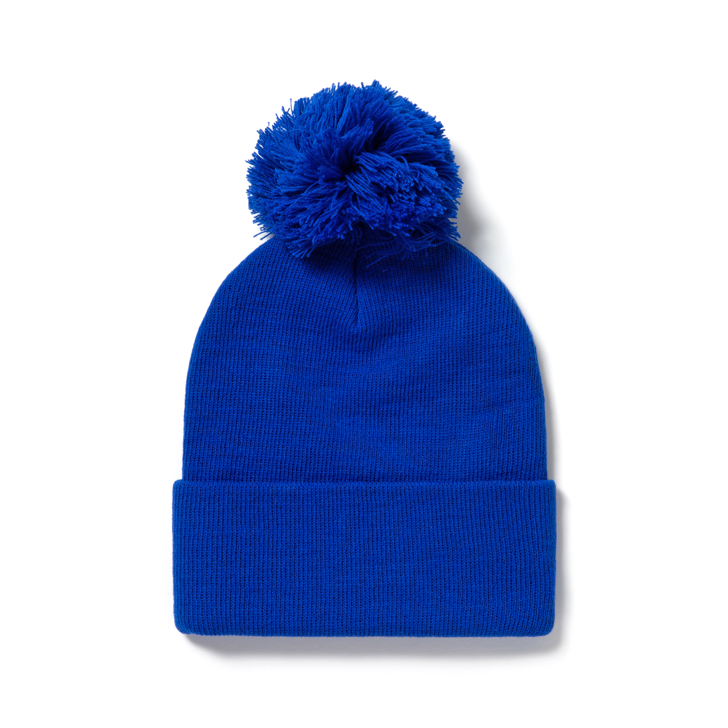 FLEXFIT カフドポンポンニットビーニー