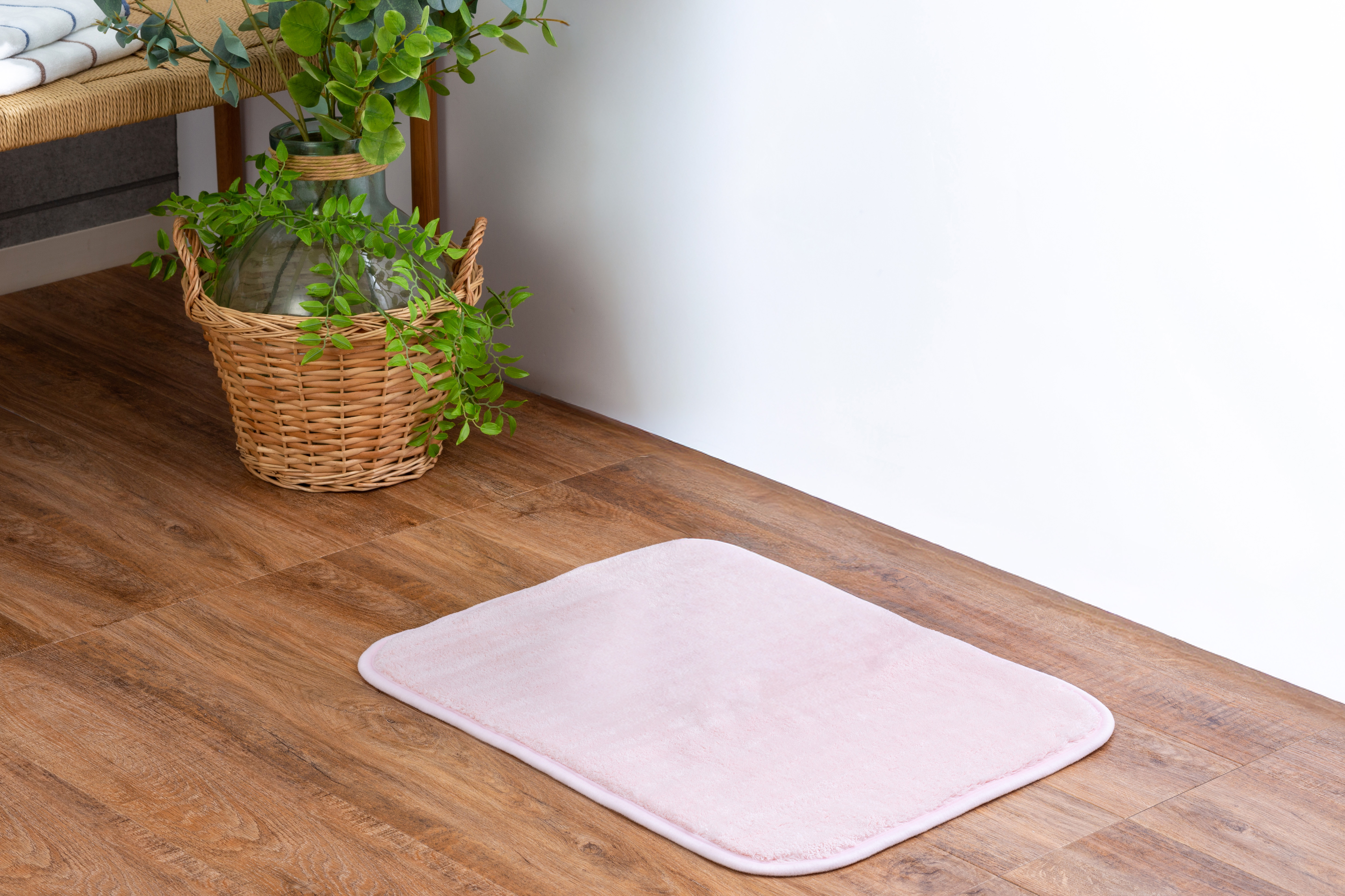 思わず頬ずりしたくなるタオルバスマット（60cm×110cm）