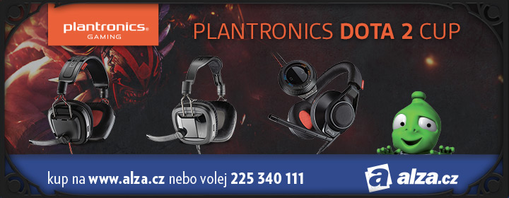 Plantronics Dota 2 Cup o headsety v ceně 17 000 Kč (detaily hlavní části)