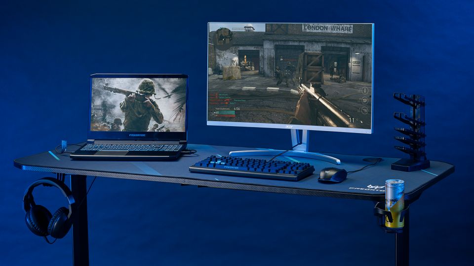 Acer ukázal herní mašinu s 12. generací Intel Core procesorů a projektor pro hráče