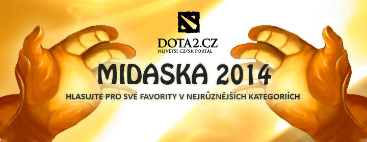 Slavnostní vyhlašení ankety Midaska 2014