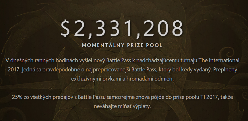 The International 2017 Battle Pass