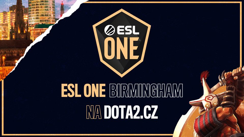 Zpravodajský coverage ESL One Birmingham na DOTA2.cz