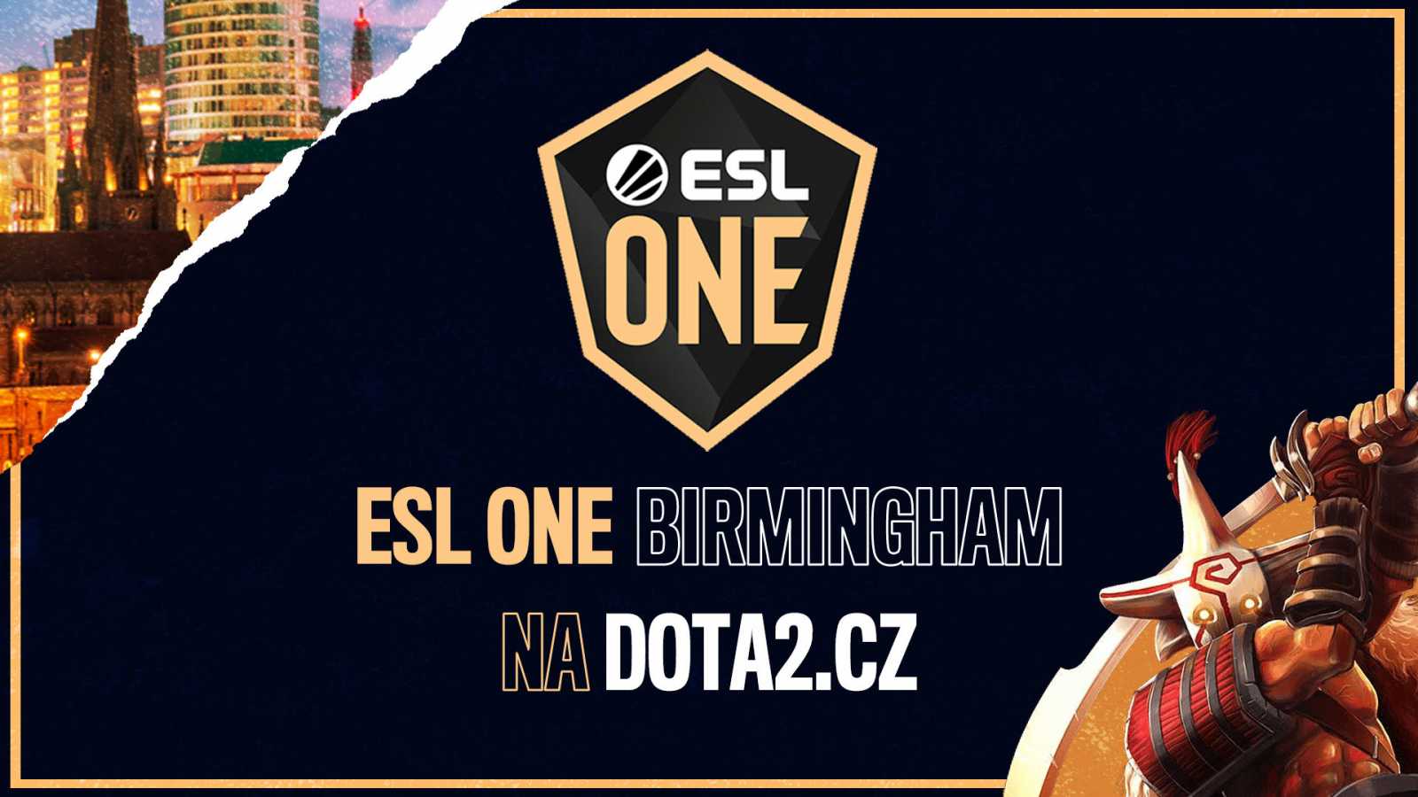 Zpravodajský coverage ESL One Birmingham na DOTA2.cz