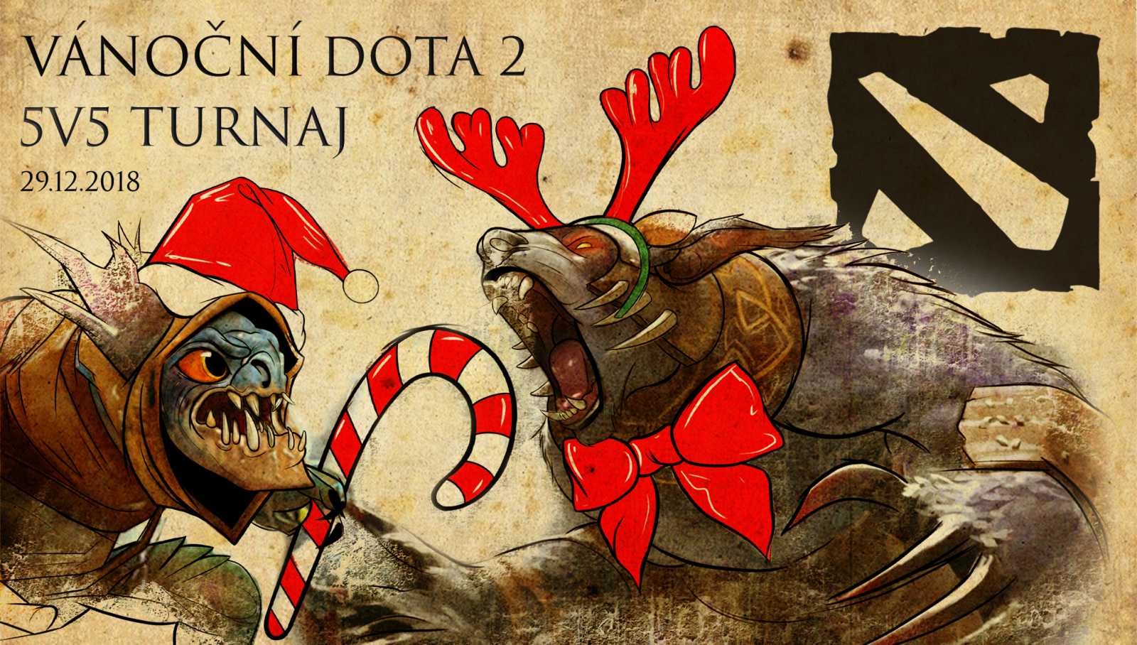 Vánoční Dota 2 5v5 turnaj