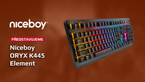 Niceboy ORYX K445 Element – základ pro každého hráče
