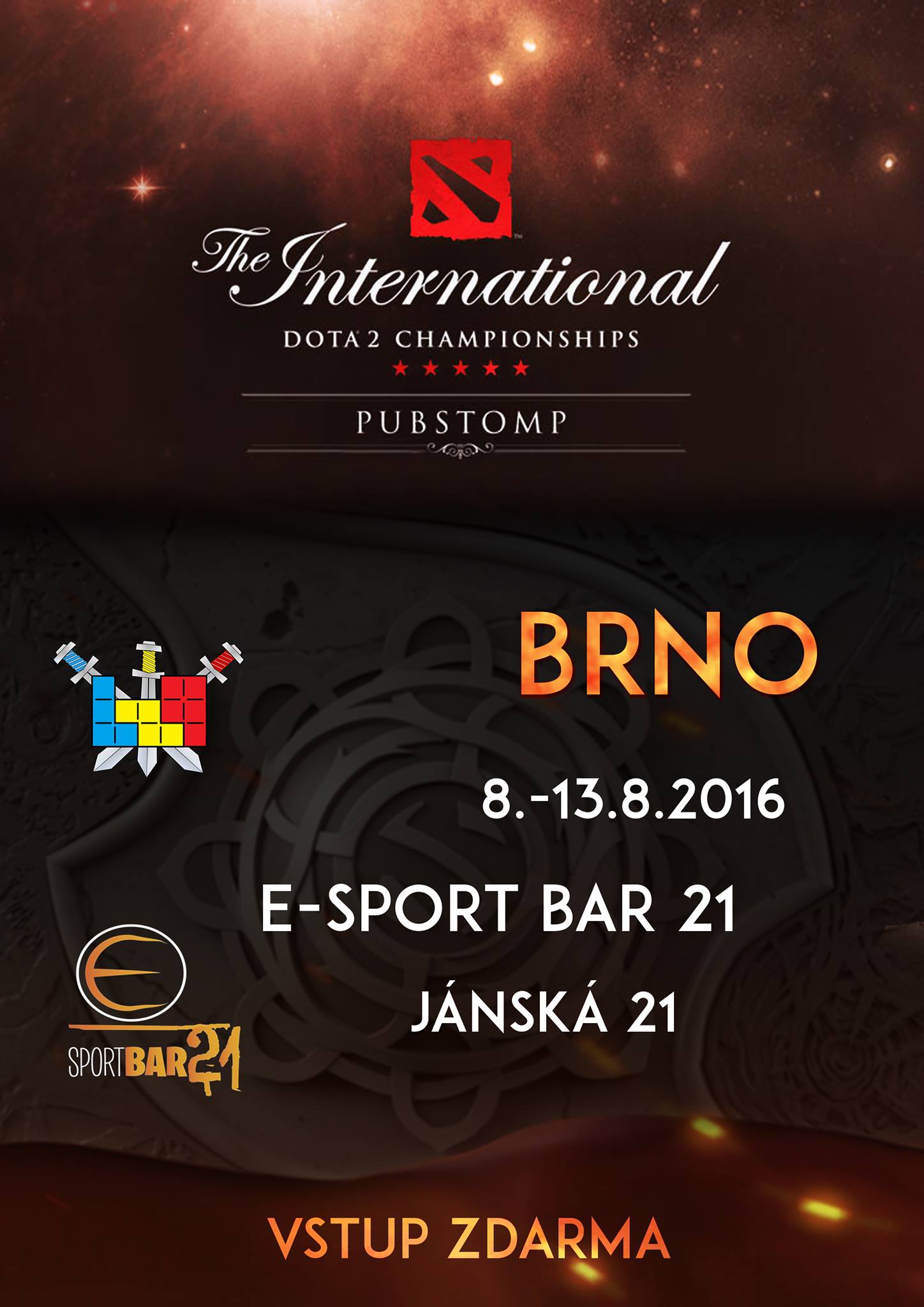 TI6: Pubstomp v Brně