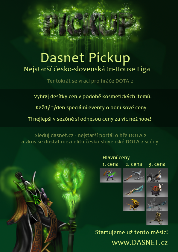 Dasnet spouští Dota 2 Pickup