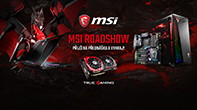 MSI Roadshow 2017 zavítá do Plzně, Brna a Ostravy kde představí herní novinky