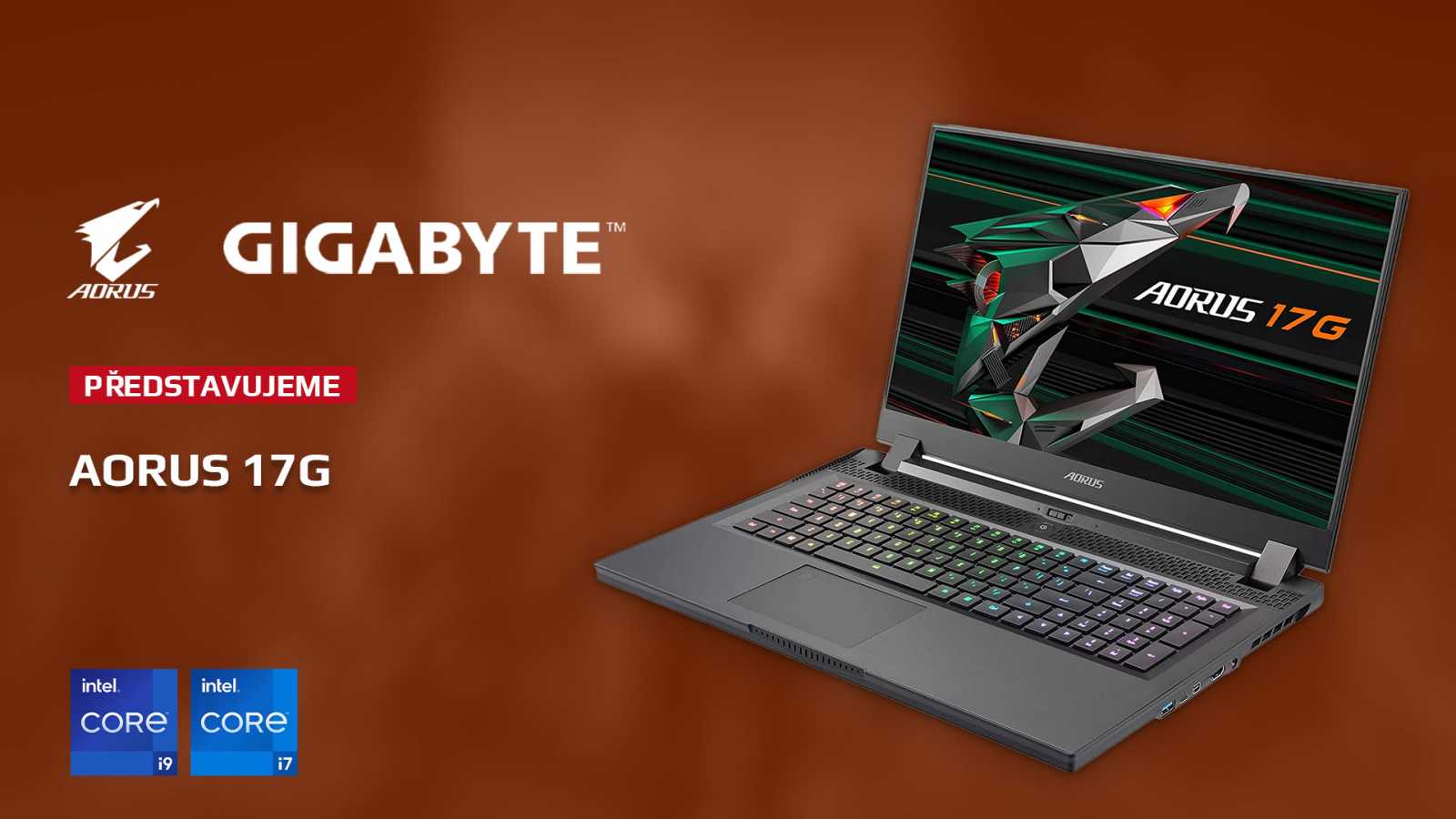 Gigabyte AORUS 17G - nekompromisní výkon na cesty