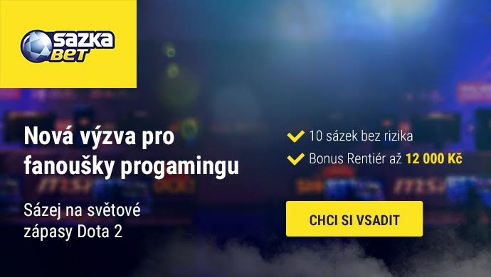 Užij si Dota 2 progamingové turnaje ještě více. Vsaď si na SazkaBet