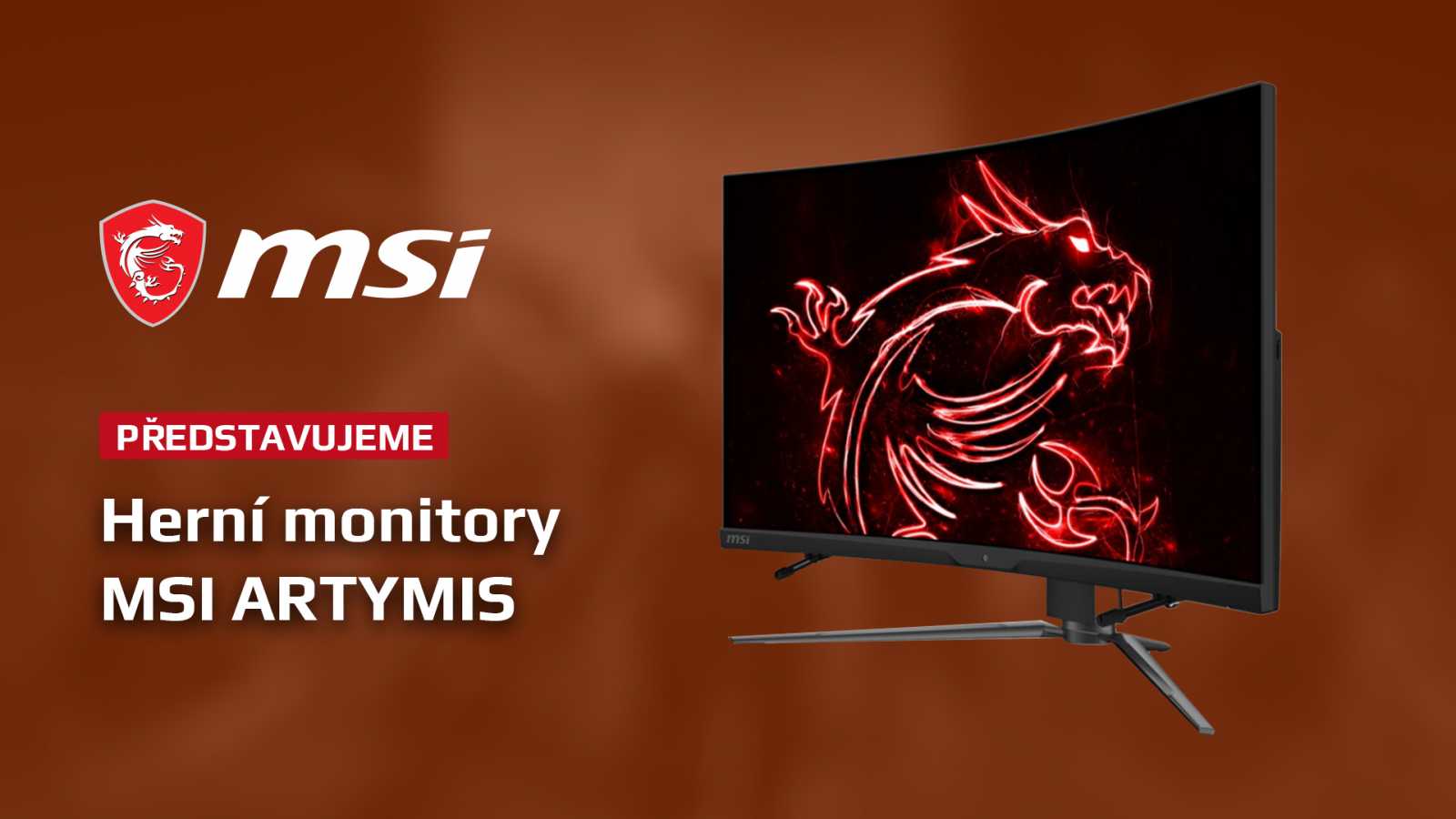 Objevte krásu křivek, vyzkoušejte zakřivené monitory MSI Artymis