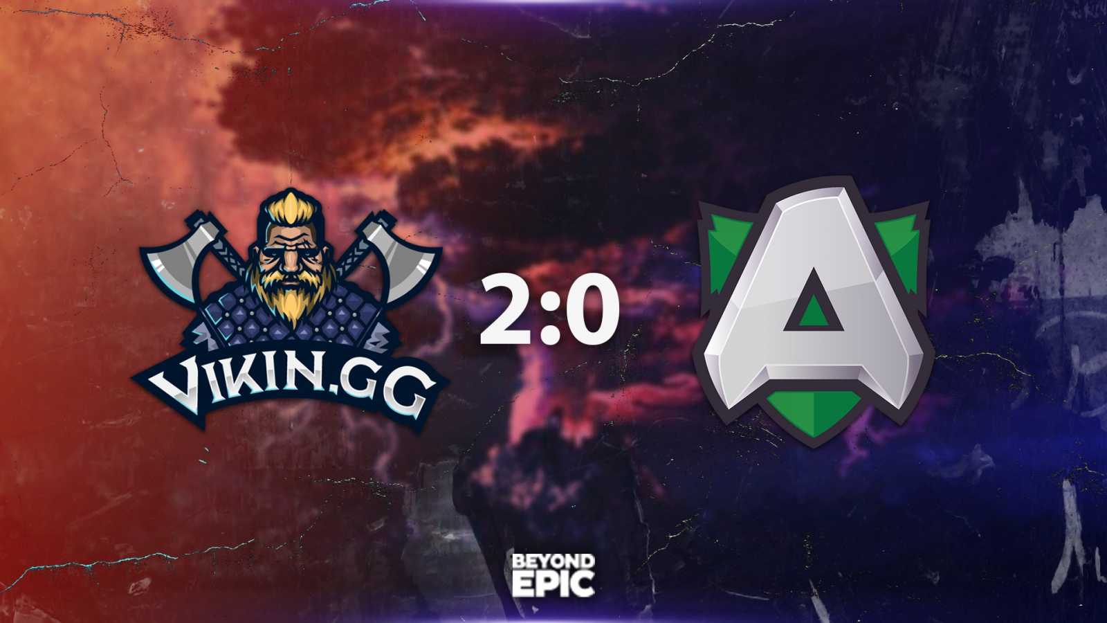 Vikin.gg jsou mezi nejlepšími šesti na BEYOND EPIC. V prvním kole zdolali Alliance 2:0