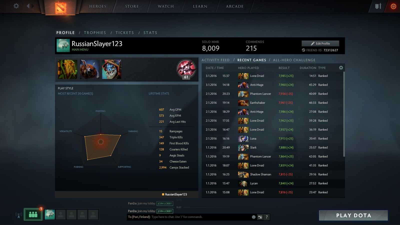 Valve aktivovalo nový matchmaking