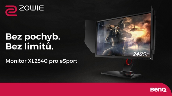 eSport monitor s 240 Hz přináší nový pohled na plynulost!