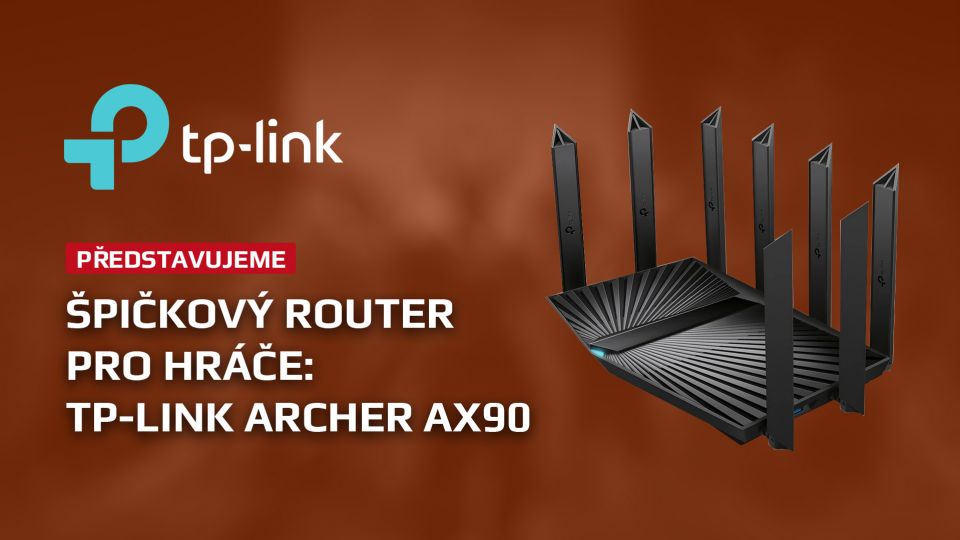 Wi-Fi nad kabel? Router TP-Link Archer AX90 se tomu přibližuje