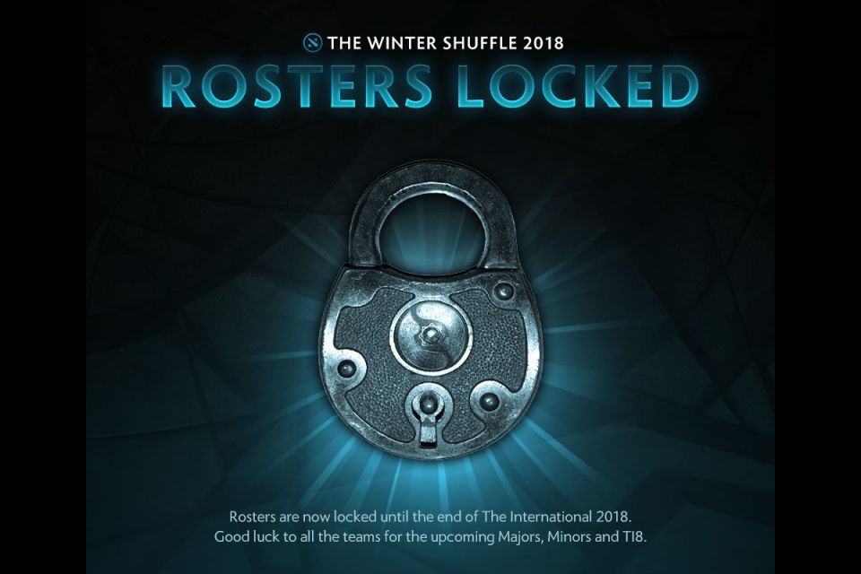 ROSTERS are LOCKED! #WinterShuffle