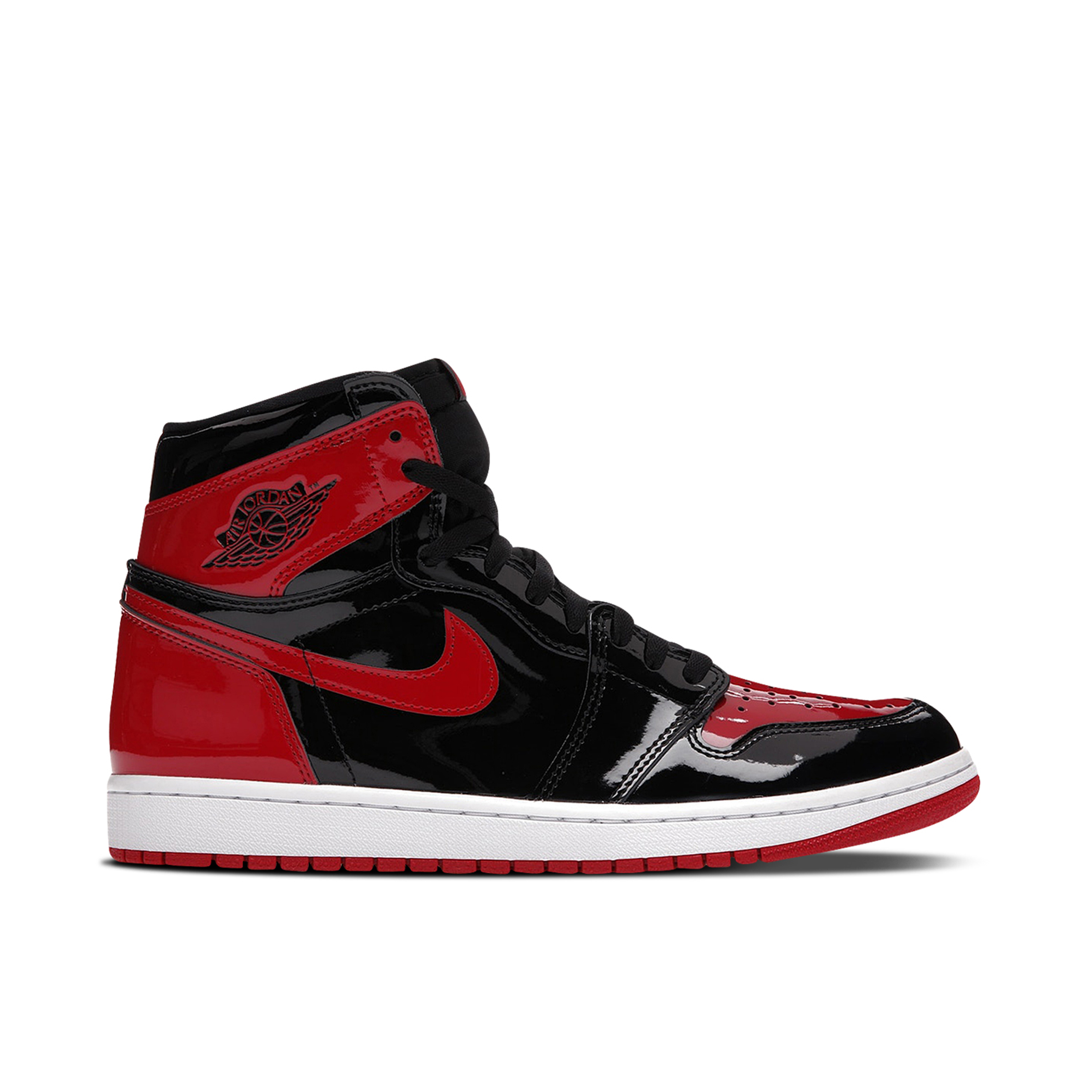 Air Jordan 1 High OG Patent Bred GS