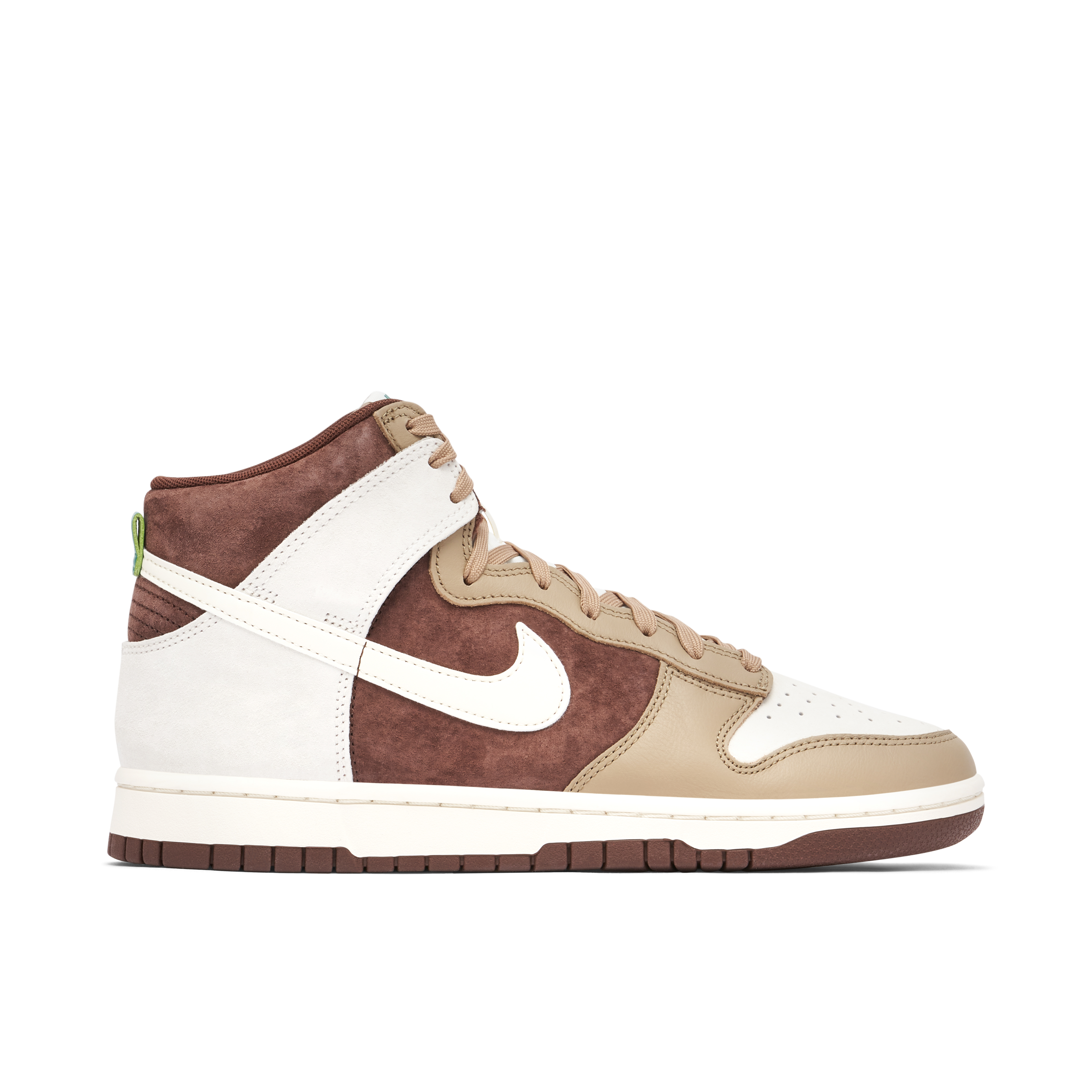 Nike Dunk High Sail Light Chocolate