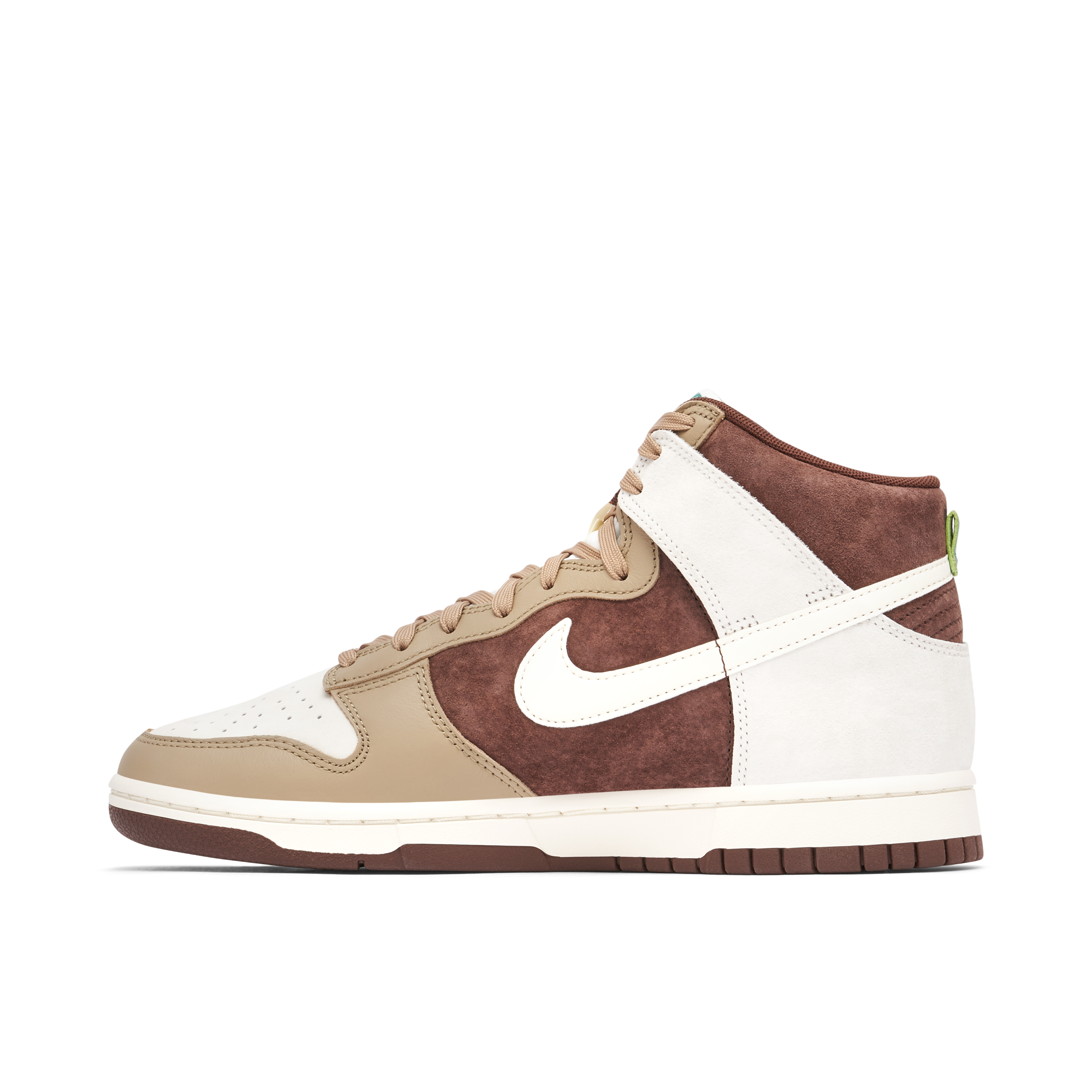 Nike Dunk High Sail Light Chocolate