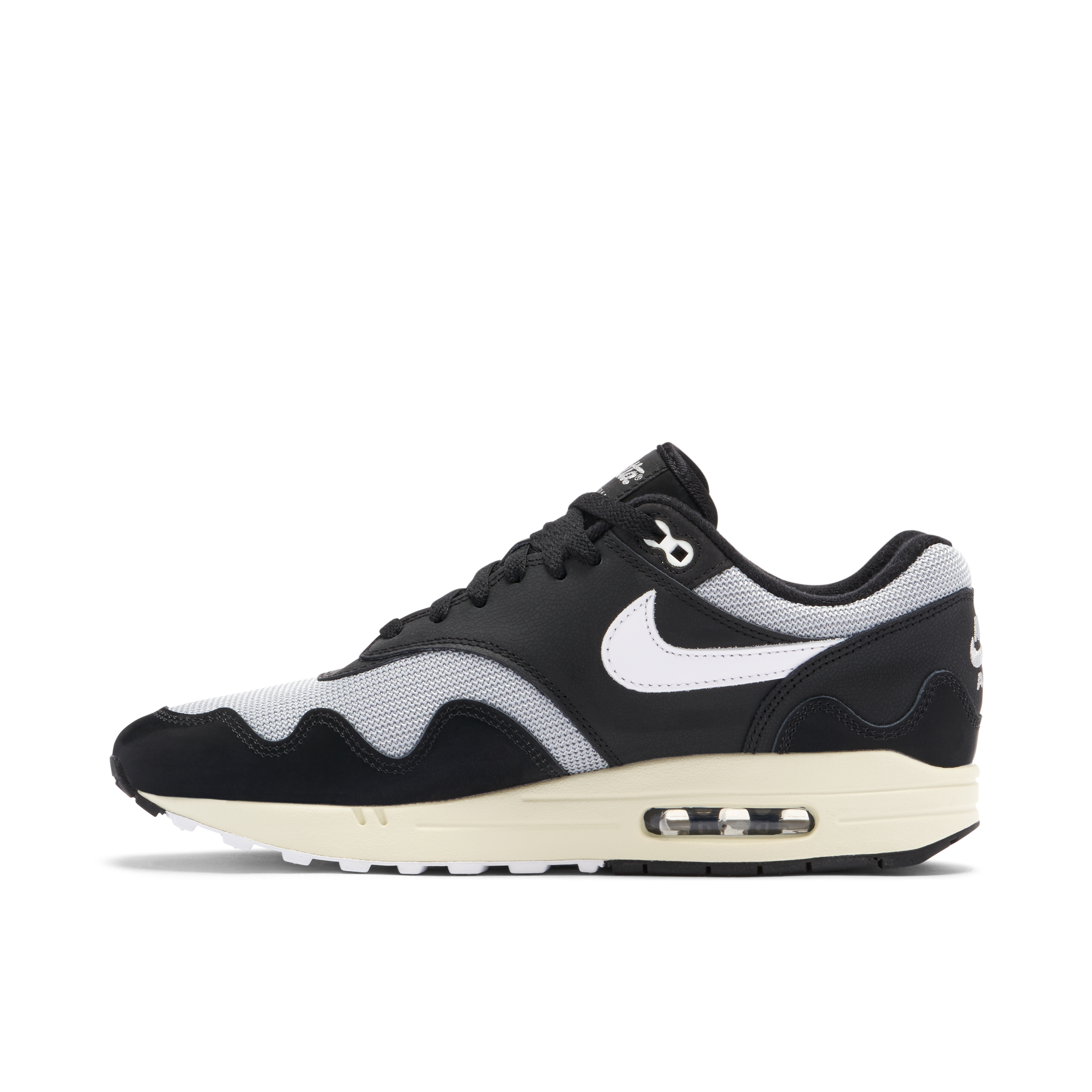 Patta x Nike Air Max 1 Black White (With Bracelet)