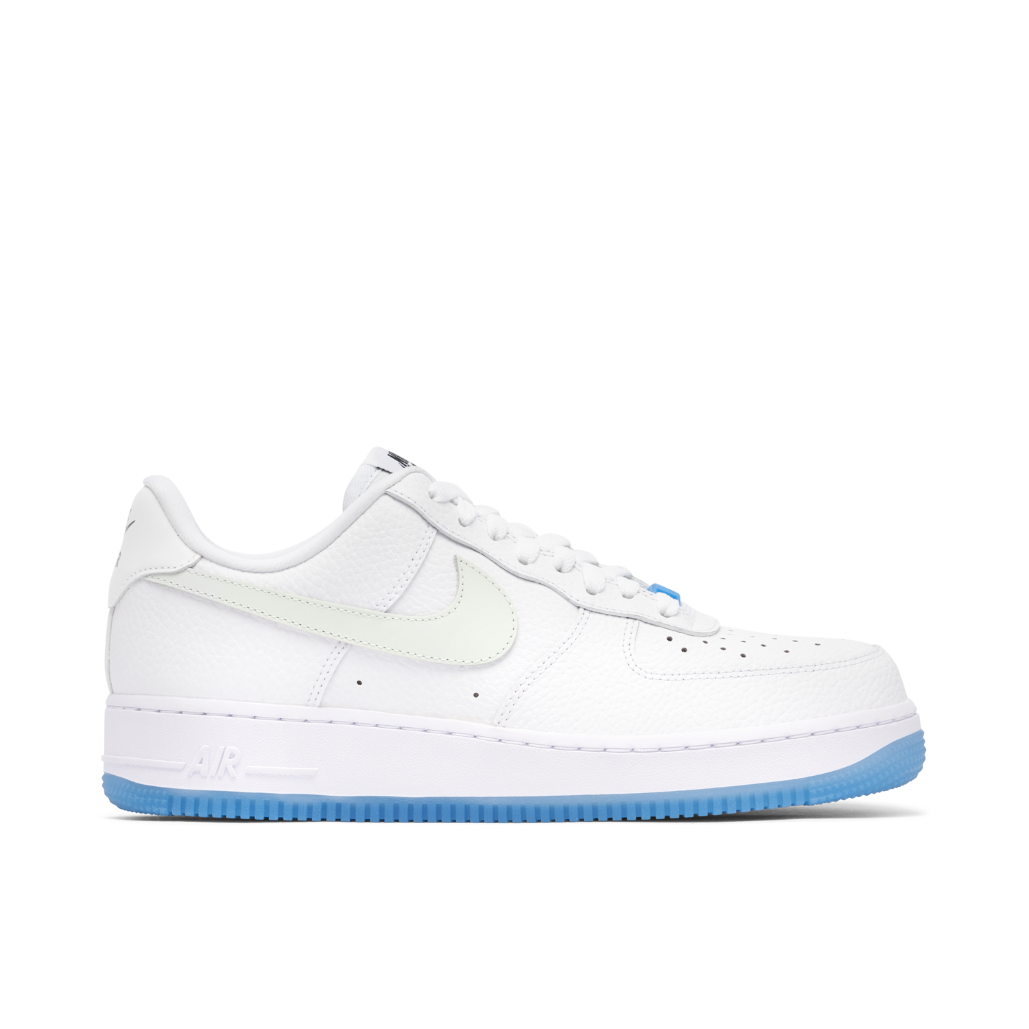 Air Force 1 Low UV Reactive Swoosh University Blue Womens