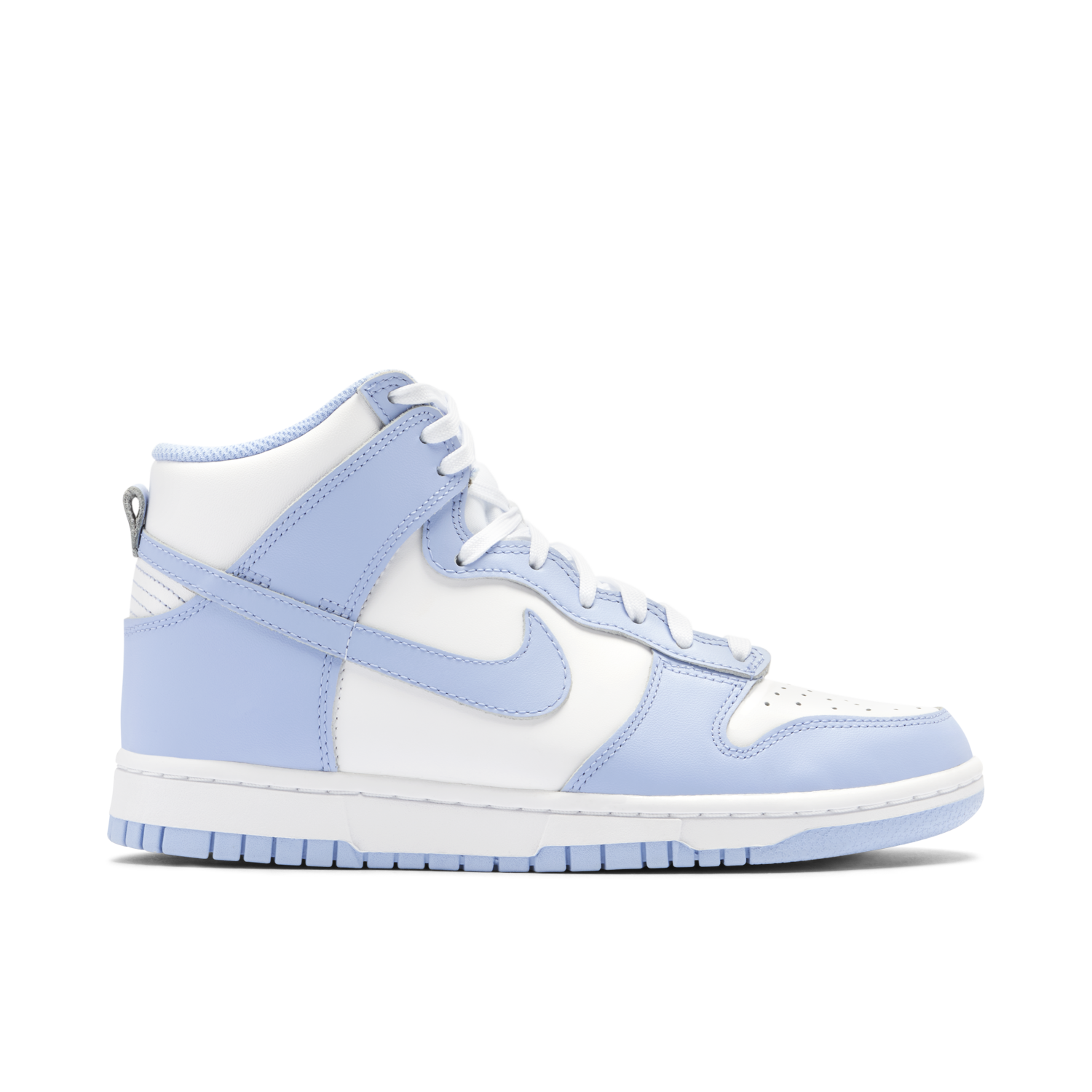 Nike Dunk High White Aluminum Womens