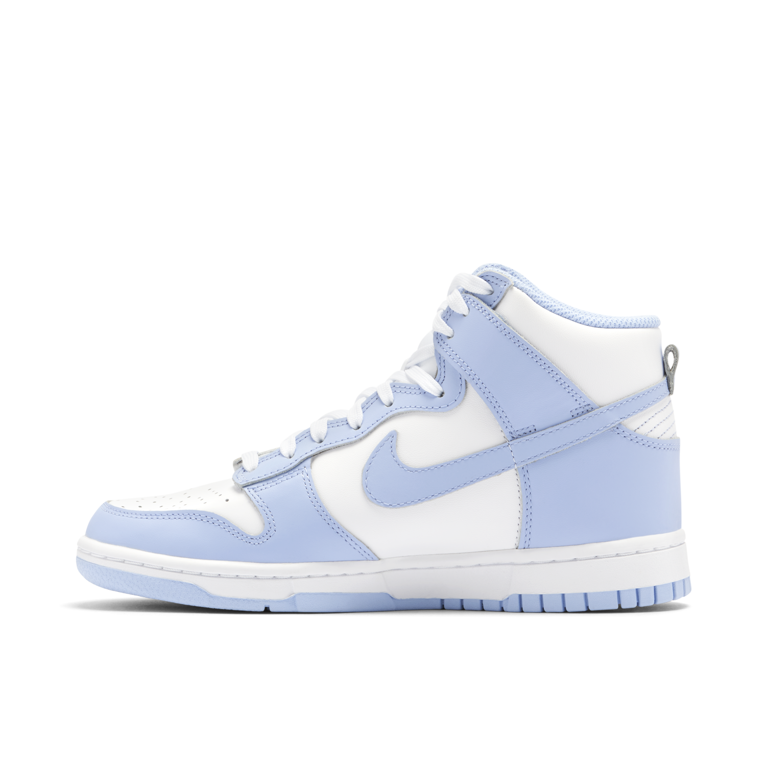 Nike Dunk High White Aluminum Womens