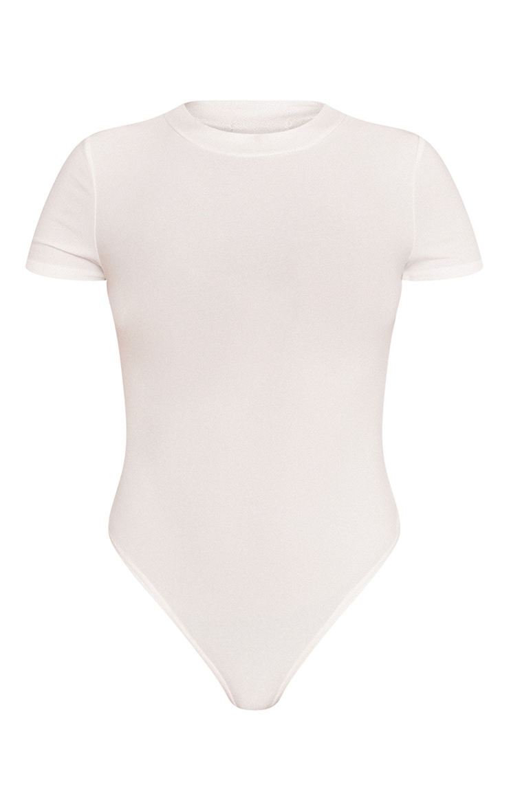 White Soft Touch Short Sleeve Bodysuit