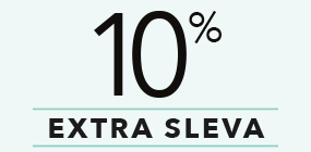 10 % extra sleva v sekce BEAUTY OUTLET 