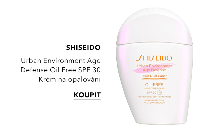 Shiseido Urban Environment Age Defense Oil Free SPF 30 Opaľovací krém