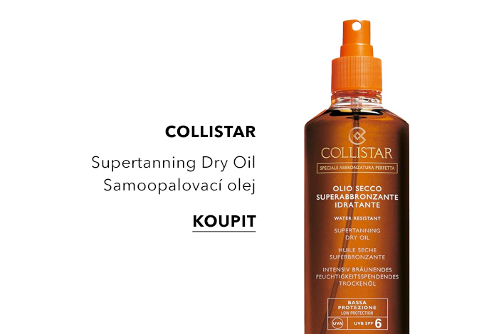 Collistar Supertanning Dry Oil Samoopalovací olej