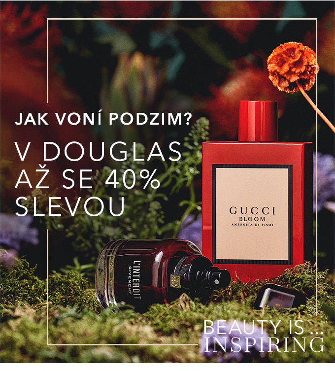 JAK VONÍ PODZIM? V DOUGLAS AŽ SE 40% SLEVOU 