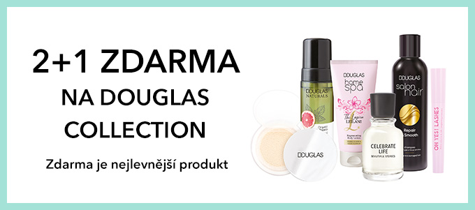 2+1 zdarma na DOUGLAS COLLECTION