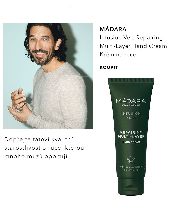 MÁDARA Infusion Vert Repairing Multi-Layer Hand Cream Krém na ruce 