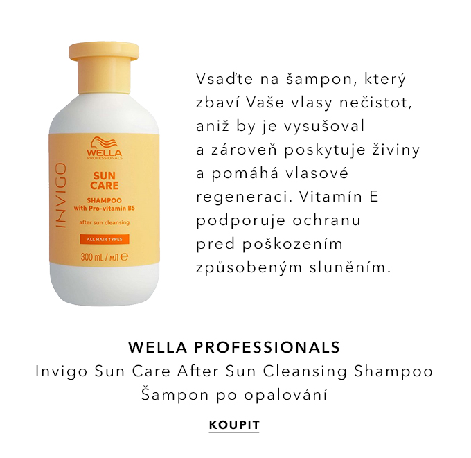 Wella Professionals Invigo Sun Care After Sun Cleansing Shampoo