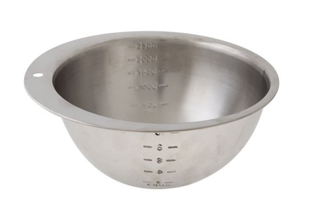 mengkom maataanduiding d25cm tot 2,5l
