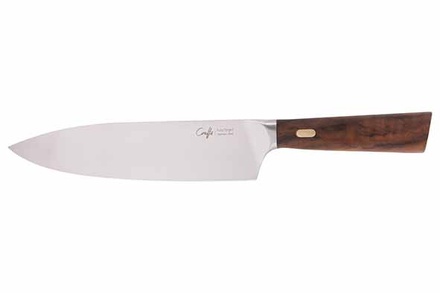 couteaux & co chefmes 20,5cm walnoten handvat