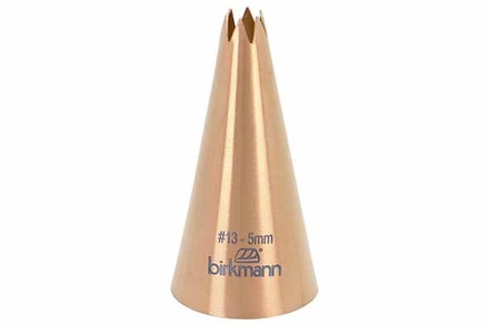 DOUILLE ETOILE NR13 D0,5CM COULEUR CUIVRE