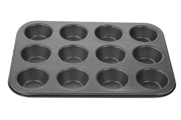 co&tr bakvorm 12 muffins 25,7x19,7cm vormpjes d6.5xh2cm