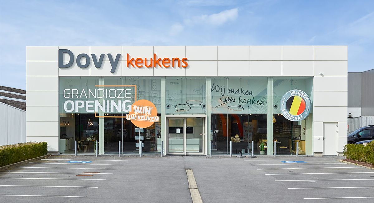 Dovy Keukens opent nieuwe toonzaal in Oostende