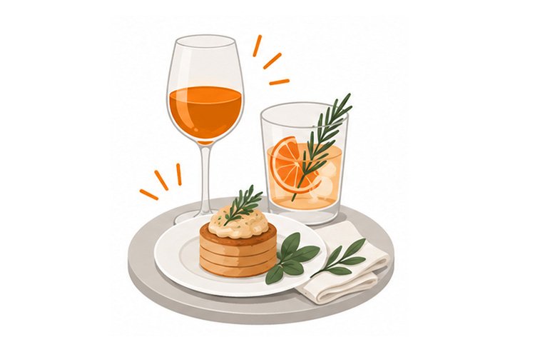 Amuse-bouche et boissons