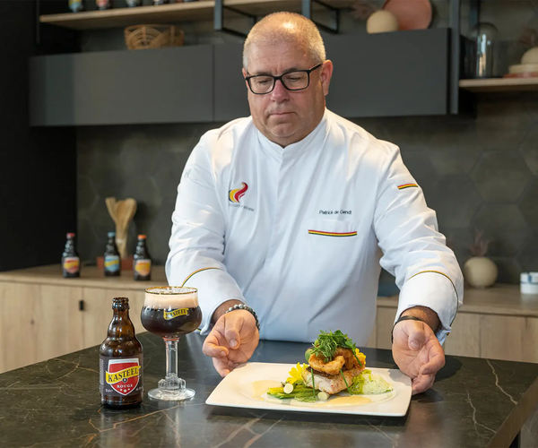 Recept Patrick De Gendt Zeebaarsfilet met Kasteel Rouge