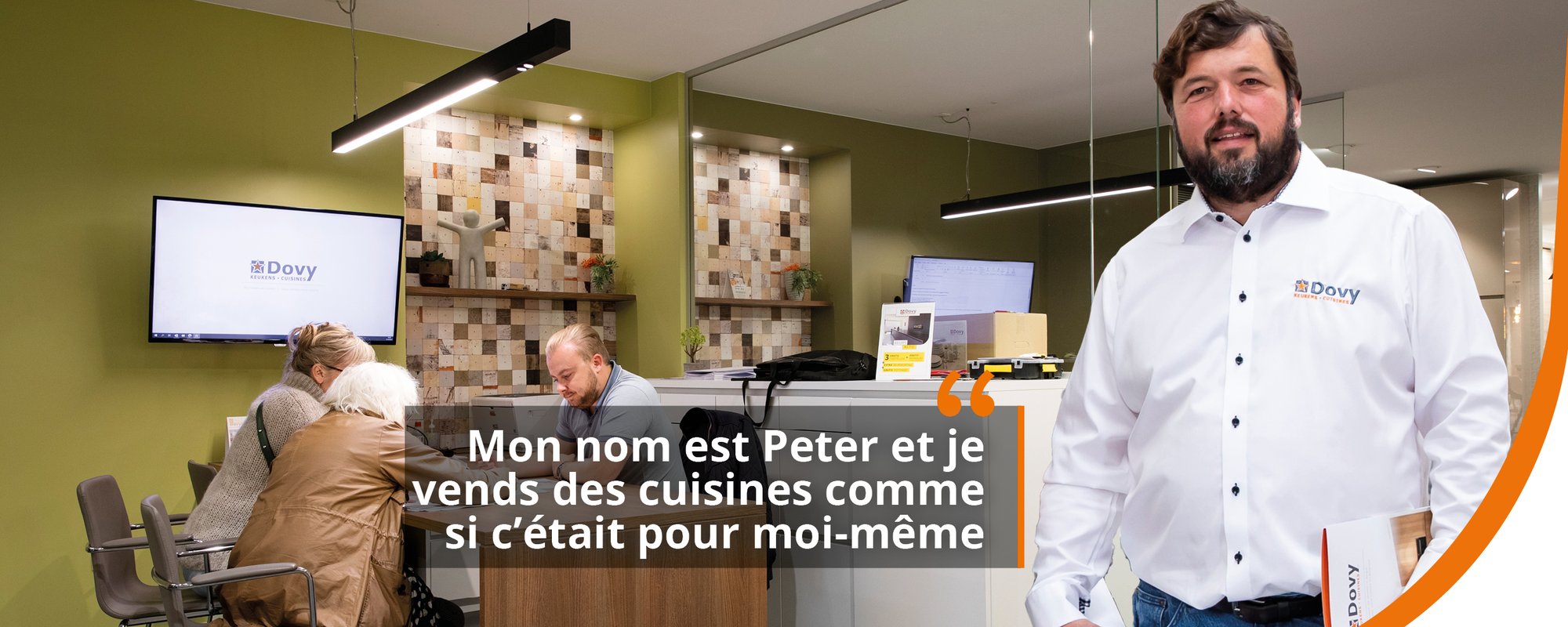 Job vendeur vendeuse de cuisines chez Cuisines Dovy