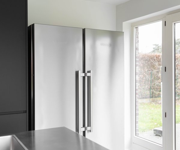 Ons Huis/Nieuw Huis - Keuken Elyne en Lorenz - Amerikaanse koelkast