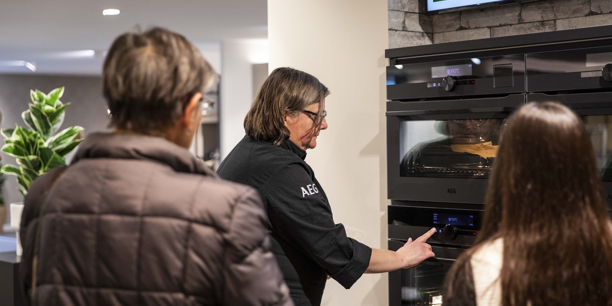 Stoomoven gebruik