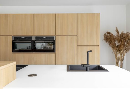 Ons huis/nieuw huis - Keuken Fréderic & Ilse - moderne open leefkeuken