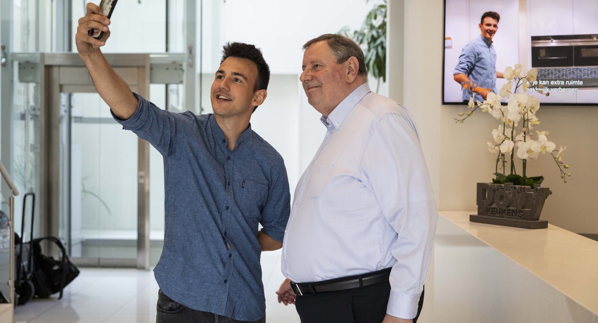 Loic visite l'usine de Dovy